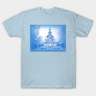 Russia. Moscow. Church of the Intercession. T-Shirt